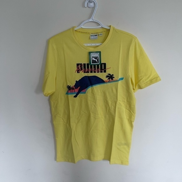 Mens Puma Graphic Tee - Picture 6 of 8